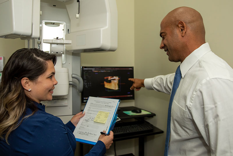 dental implants patient smiling